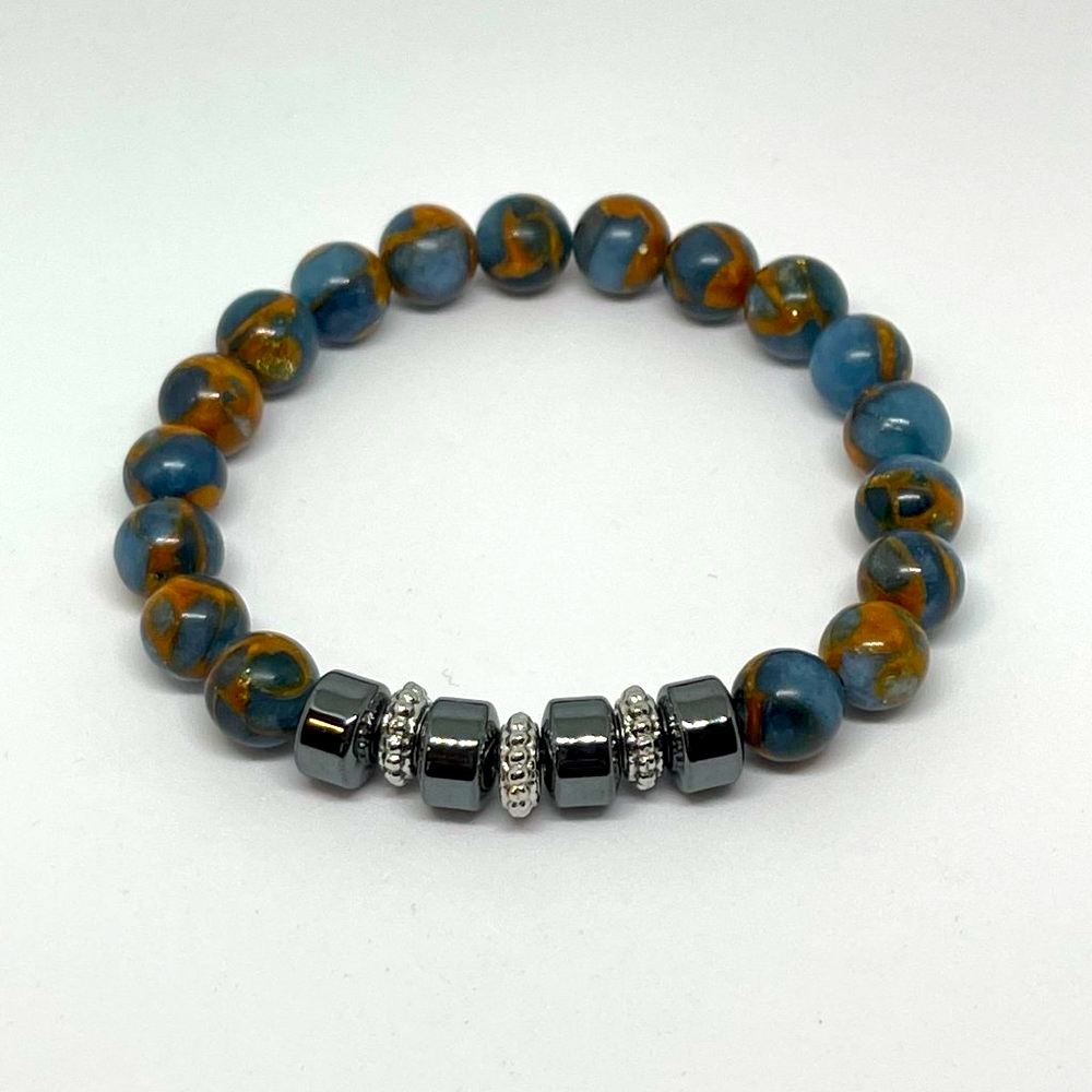 Handmaiden beaded bracelet semi precious beads per